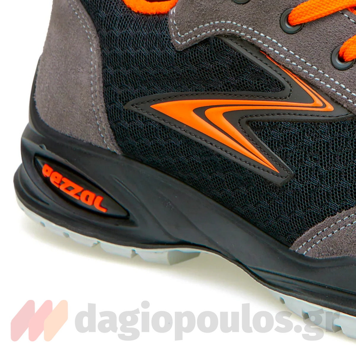 Pezzol Mack S1PS SRC Παπούτσια Ασφαλείας Εργαζομένων Χαμηλά Με Προστασία Ιταλίας