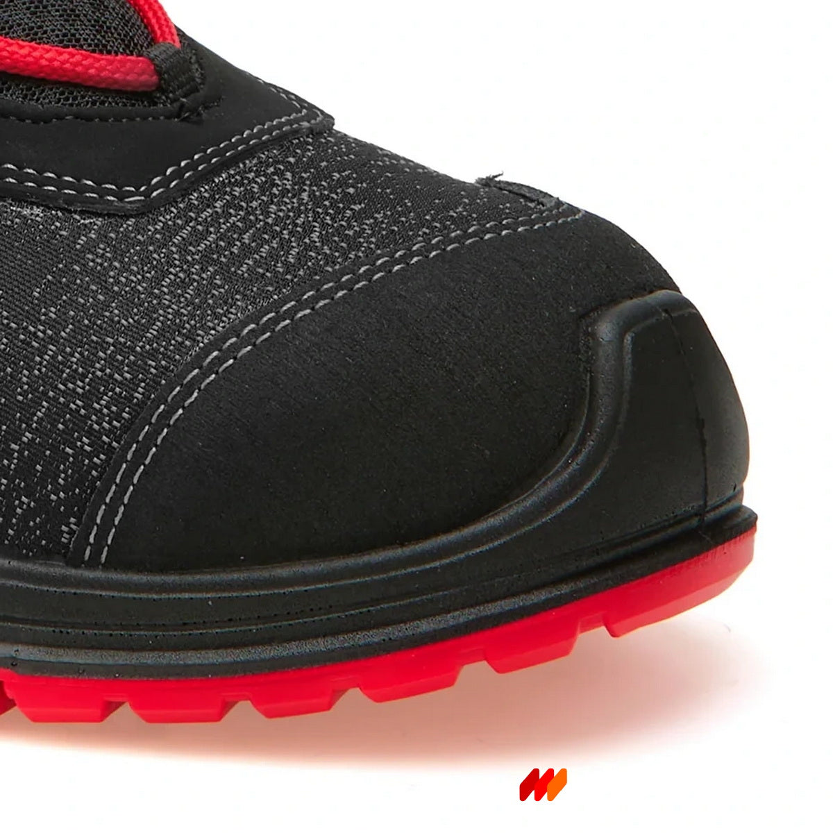 Pezzol Black Mambas S3S FO SR ESD Παπούτσια Ασφαλείας Εργαζομένων Χαμηλά Με Προστασία Ιταλίας