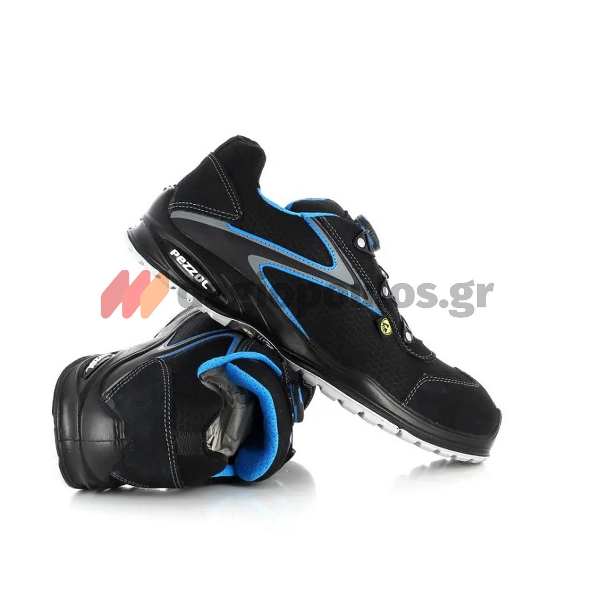 Pezzol Modul Zero S1PS FO SR ESD Παπούτσια Ασφαλείας Εργαζομένων Χαμηλά Με Προστασία Ιταλίας