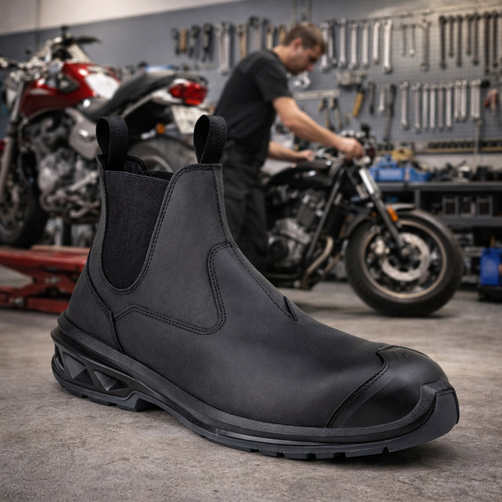 Pezzol Mohican CH 150 S3S SC FO SR  Παπούτσια Ασφαλείας Εργαζομένων Ημιμποτάκια Με Προστασία Ιταλίας