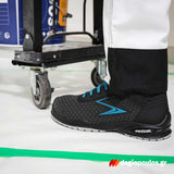 Pezzol Mustang S3S SRC WRU Παπούτσια Ασφαλείας Εργαζομένων Χαμηλά Με Προστασία Ιταλίας