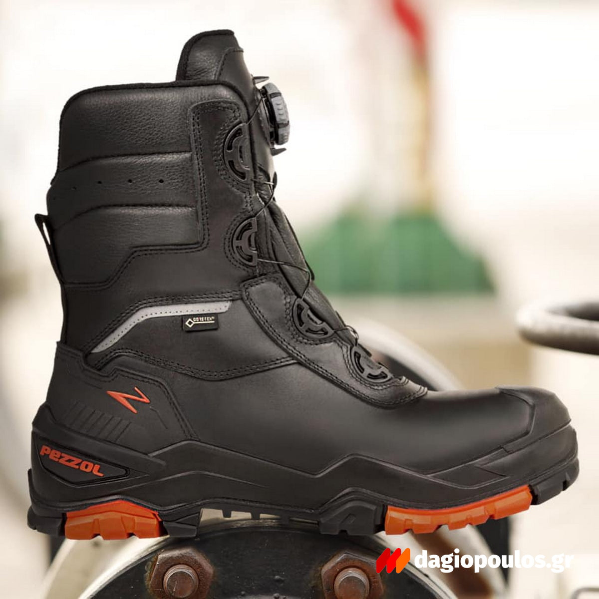 Pezzol Rambler Fast S3 WR CI HI HRO SRC Παπούτσια Ασφαλείας Εργαζομένων Μπότες Ιταλίας Με ΜΗ Μεταλλική Προστασία