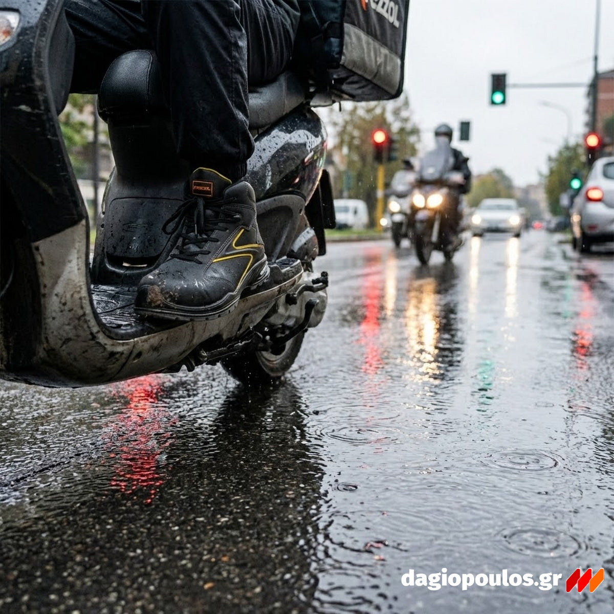 Pezzol Scrambler S3S FO SR Παπούτσια Ασφαλείας Εργαζομένων Ημιμποτάκια Με ΜΗ Μεταλλική Προστασία Ιταλίας
