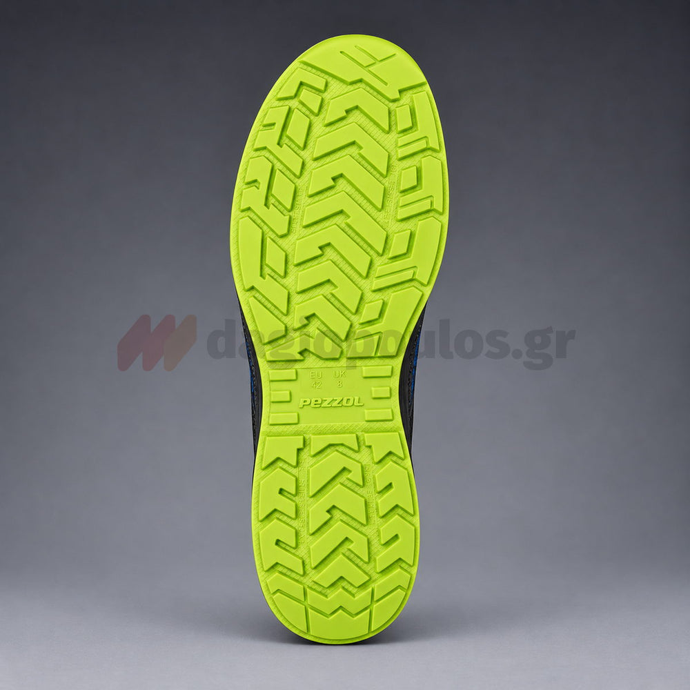Pezzol Space AW 180 S1PS SC FO SR ESD DGUV Παπούτσια Προστασίας Εργαζομένων Χαμηλά Με Προστασία