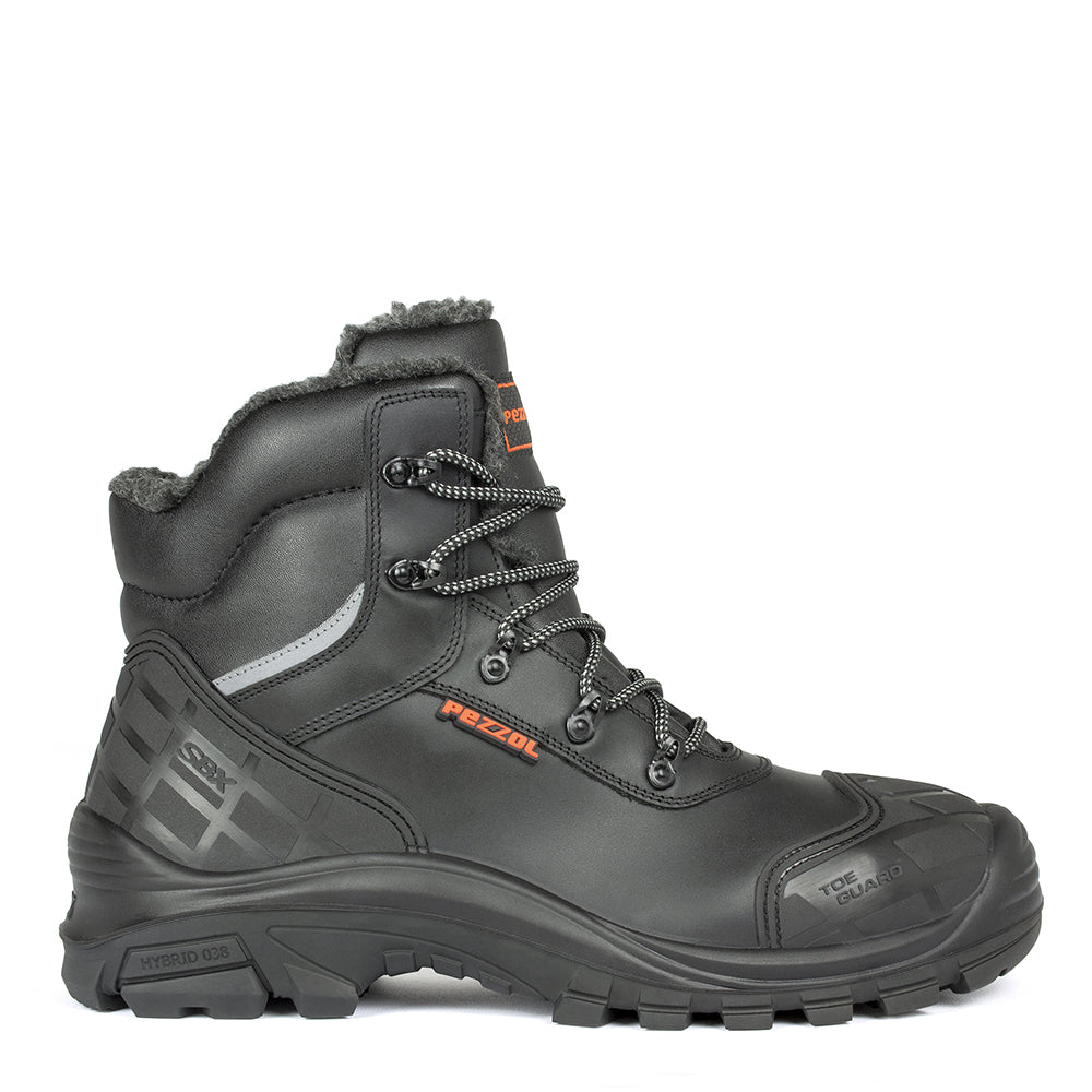 Pezzol Typhoon S3 Παπούτσια Ασφαλείας Εργαζομένων Ημιμποτάκια Με Προστασία Ιταλίας