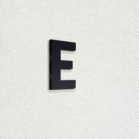 Ενδεικτική φωτογραφία γράμματος E σε μαύρη απόχρωση· επιλεγμένο προϊόν μαύρο, ύψος 120mm