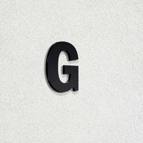 Ενδεικτική φωτογραφία γράμματος G σε μαύρη απόχρωση· επιλεγμένο προϊόν κόκκινο, ύψος 120mm