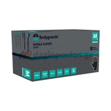 Polyco Bodyguards GL897 Nitrile Powder Free Γάντια Νιτριλίου Γενικής Χρήσης Μαύρα Σετ 100 Τεμ