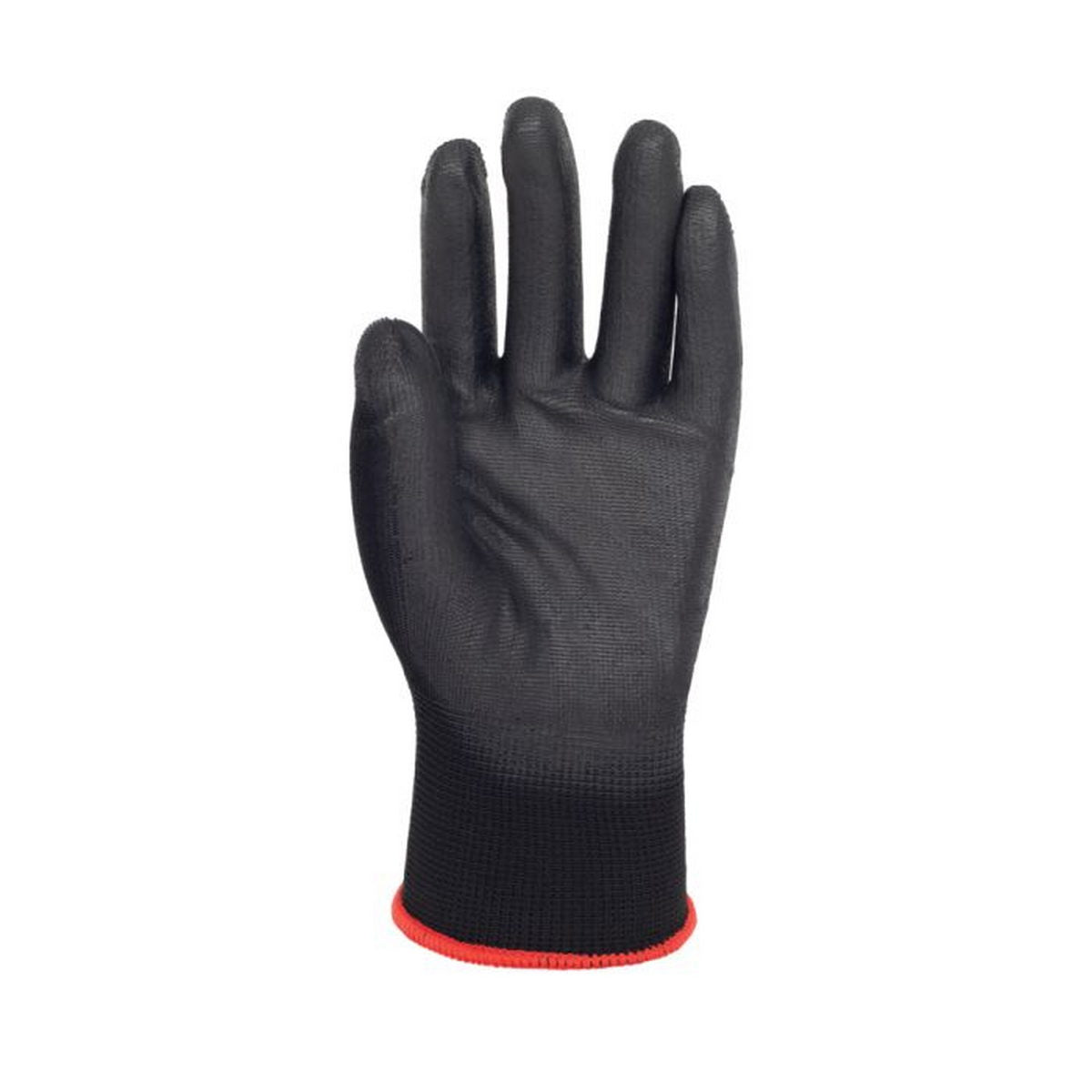 Polyco Matrix P Grip Black Γάντια Εργασίας Πλεκτά Με Παλάμη Επένδυση Πολυουρεθάνης Μαύρα (Ζεύγος)