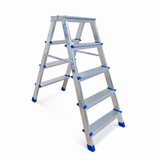 Profal 803 Duo Σκαλοσκαμπό (Σκαλάκι) Αλουμινίου Με Σκαλοπάτια Από 2 Πλευρές