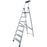 Profal X-MAX 110 Ενισχυμένη Επαγγελματική Σκάλα Αλουμινίου Με Σκαλοπάτι 110mm| dagiopoulos.gr