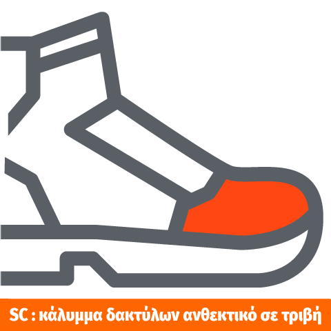 Pezzol Space AW 180 S1PS SC FO SR ESD Παπούτσια Ασφαλείας Εργαζομένων Με Προστασία Ιταλίας