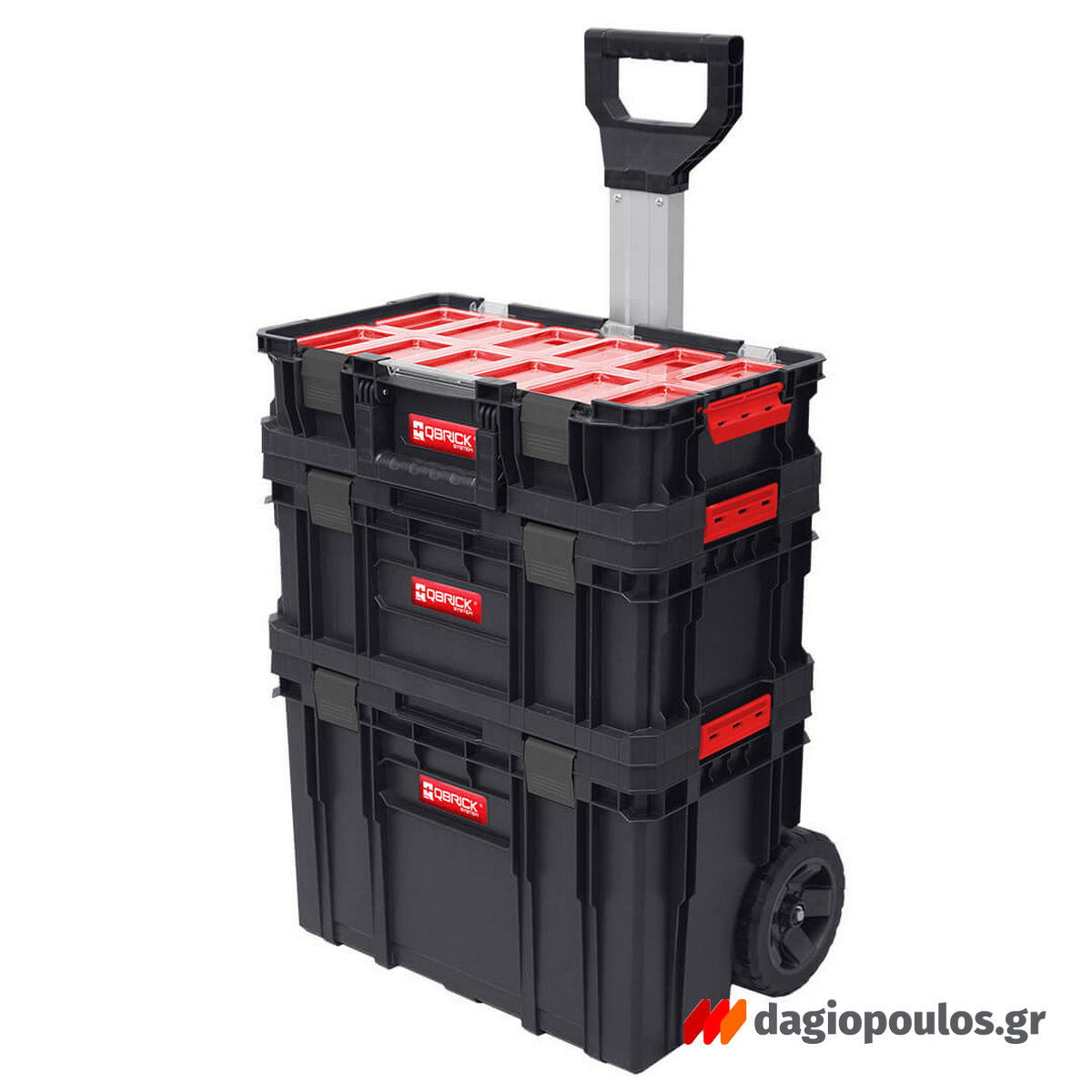 Qbrick System Two Cart 6 w 1 Εργαλειοθήκη Τροχήλατη Σετ 6 Τεμ