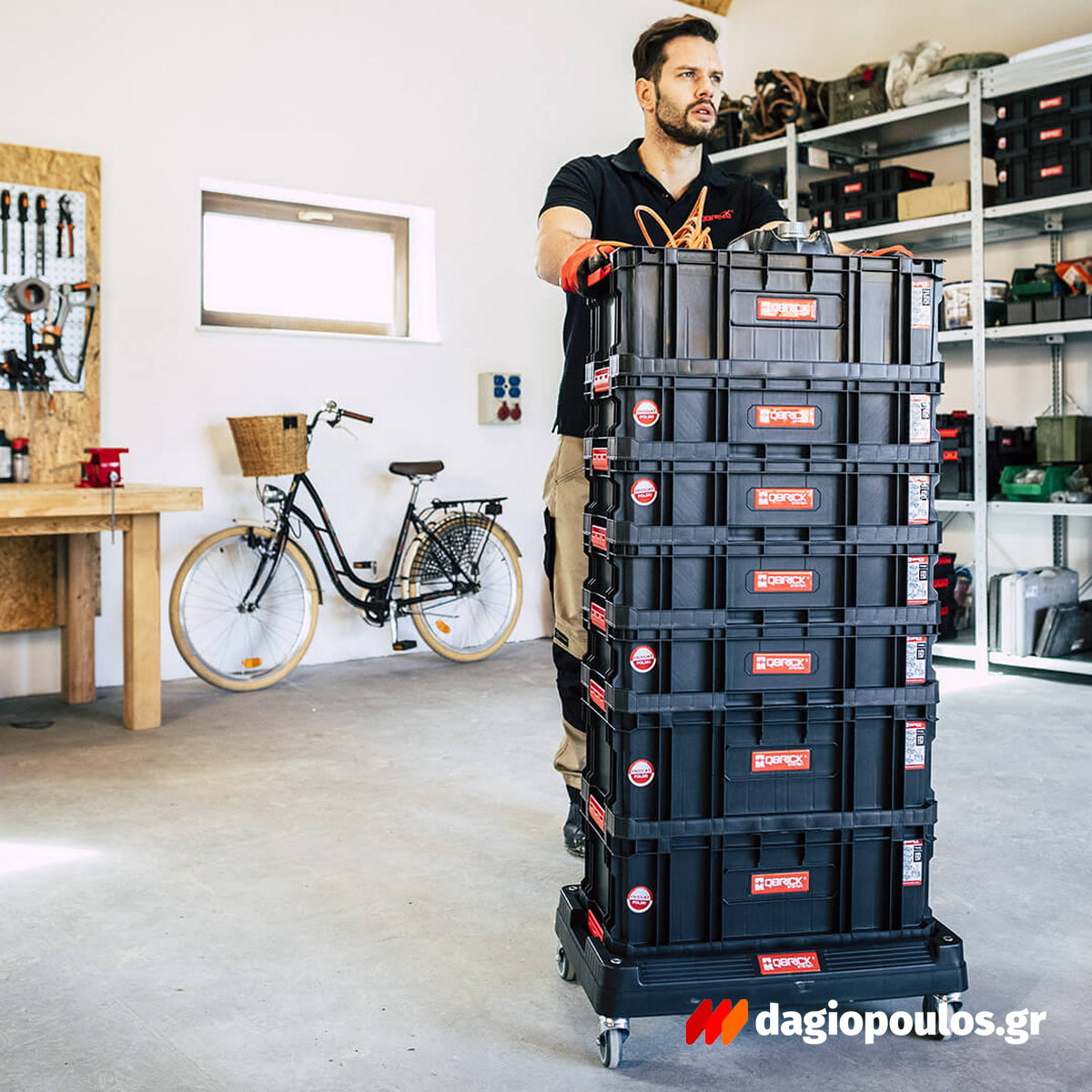 QBrick System Two Toolbox Plus Εργαλειοθήκη Κλειστή (Καλάθι) 20.9" 26Lt