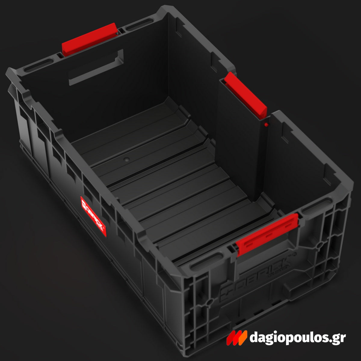 Qbrick System One Box 2.0 Plus Εργαλειοθήκη Ανοικτή Με Χωρίσματα 22.7" 35Lt