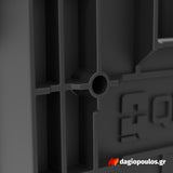 Qbrick System One Box 2.0 Plus Εργαλειοθήκη Ανοικτή Με Χωρίσματα 22.7" 35Lt