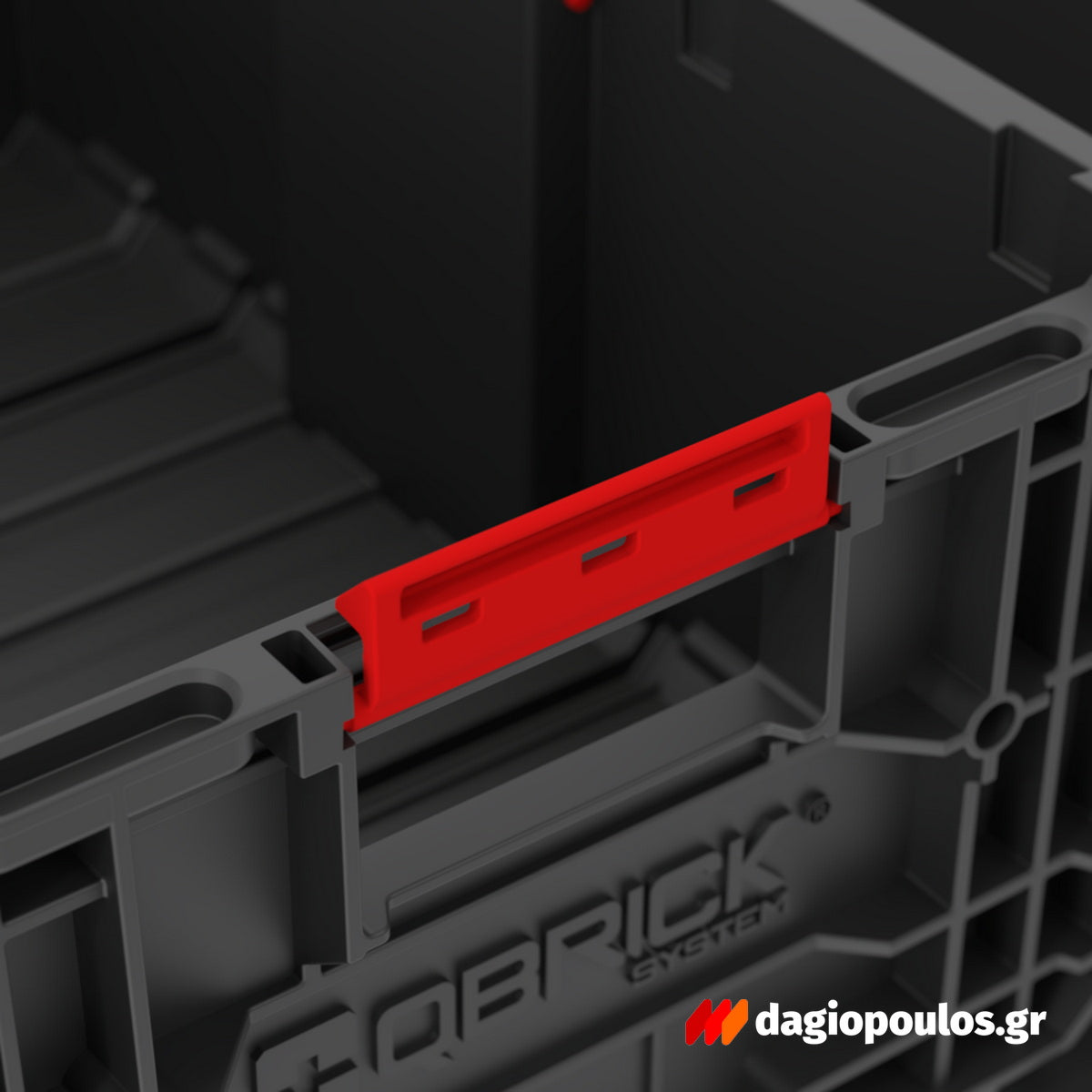 Qbrick System One Box 2.0 Plus Εργαλειοθήκη Ανοικτή Με Χωρίσματα 22.7" 35Lt