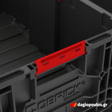 Qbrick System One Box 2.0 Plus Εργαλειοθήκη Ανοικτή Με Χωρίσματα 22.7" 35Lt
