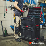 Qbrick System One Box 2.0 Plus Εργαλειοθήκη Ανοικτή Με Χωρίσματα 22.7" 35Lt