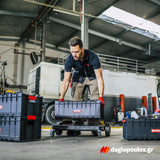 Qbrick System One Box 2.0 Plus Εργαλειοθήκη Ανοικτή Με Χωρίσματα 22.7" 35Lt