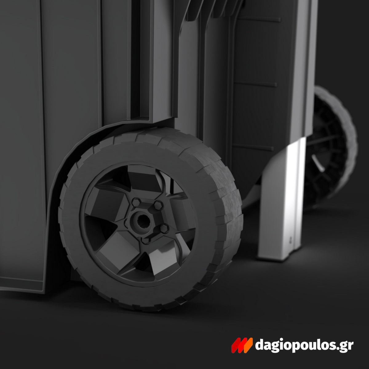 Qbrick System One Cart Εργαλειοθήκη Τροχήλατη Επαγγελματική Υψηλών Αντοχών 26" 52Lt