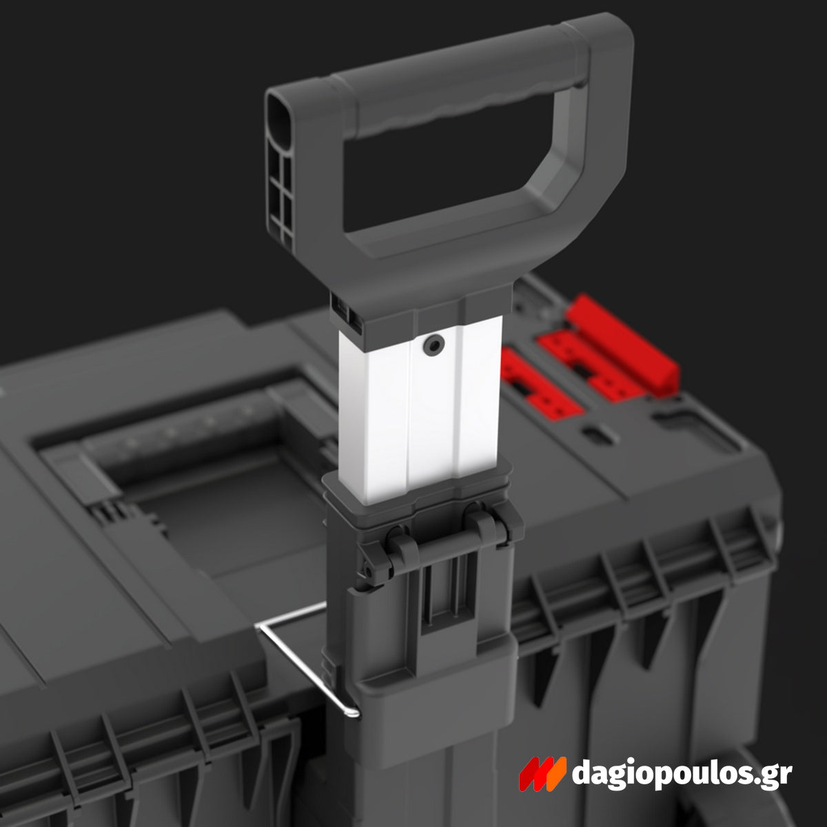 Qbrick System One Cart Εργαλειοθήκη Τροχήλατη Επαγγελματική Υψηλών Αντοχών 26" 52Lt