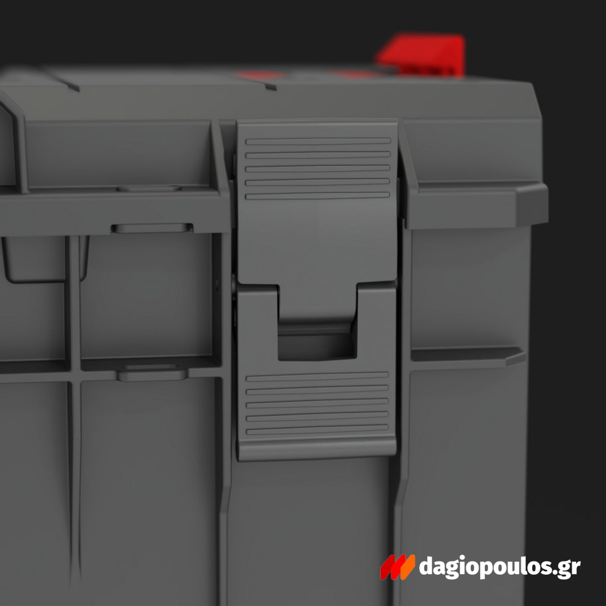 Qbrick System One Cart Εργαλειοθήκη Τροχήλατη Επαγγελματική Υψηλών Αντοχών 26" 52Lt