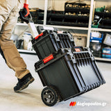 Qbrick System One Cart Εργαλειοθήκη Τροχήλατη Επαγγελματική Υψηλών Αντοχών 26" 52Lt