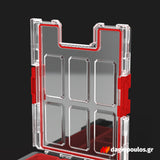 QBrick System One Organizer M 2.0 Εργαλειοθήκη Ταμπακιέρα (Organizer) Με Διαφανές Καπάκι