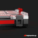 QBrick System One Organizer M 2.0 Εργαλειοθήκη Ταμπακιέρα (Organizer) Με Διαφανές Καπάκι