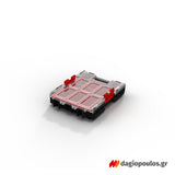 QBrick System One Organizer M 2.0 Εργαλειοθήκη Ταμπακιέρα (Organizer) Με Διαφανές Καπάκι
