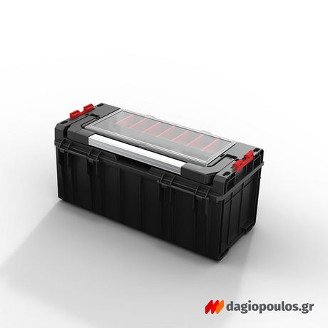 Qbrick System One Pro 600 Expert Εργαλειοθήκη Κλειστή Με Εξωτερική Ταμπακιέρα (Organizer)