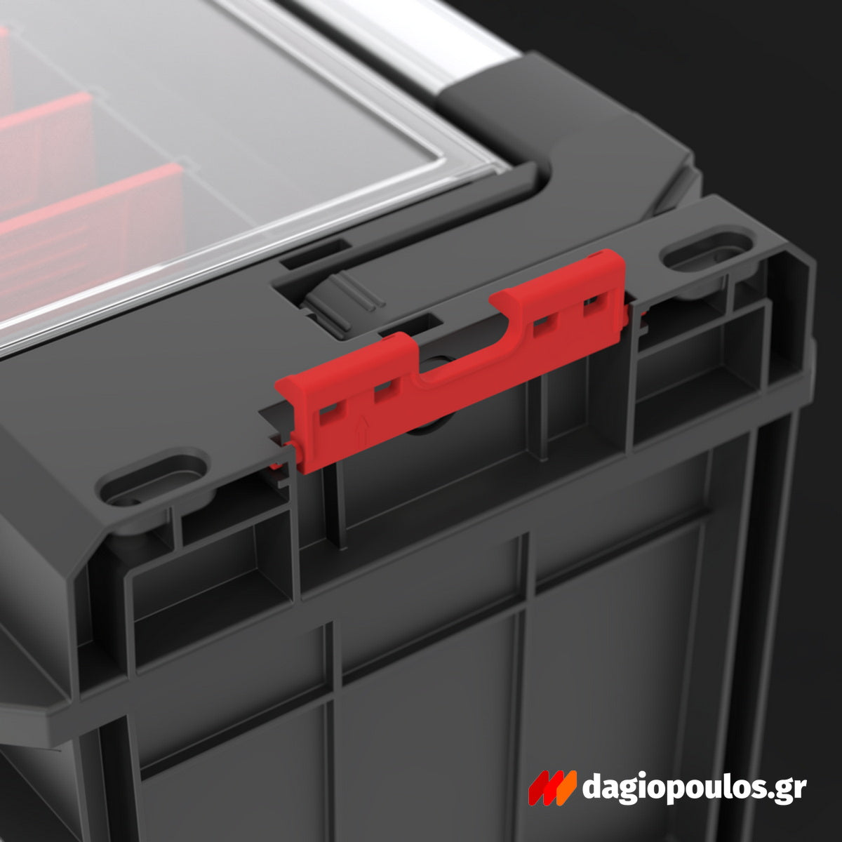 Qbrick System One Pro 600 Expert Εργαλειοθήκη Κλειστή Με Εξωτερική Ταμπακιέρα (Organizer)