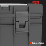 Qbrick System One Pro 600 Expert Εργαλειοθήκη Κλειστή Με Εξωτερική Ταμπακιέρα (Organizer)