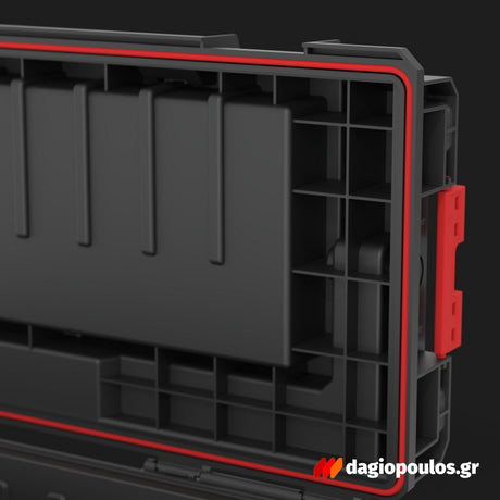 Qbrick System One Pro 600 Expert Εργαλειοθήκη Κλειστή Με Εξωτερική Ταμπακιέρα (Organizer)