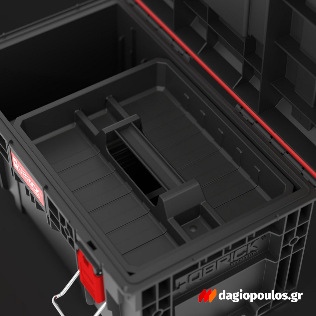 Qbrick System PRIME Toolbox 250 Vario Εργαλειοθήκη Κλειστή 21" 26Ltr