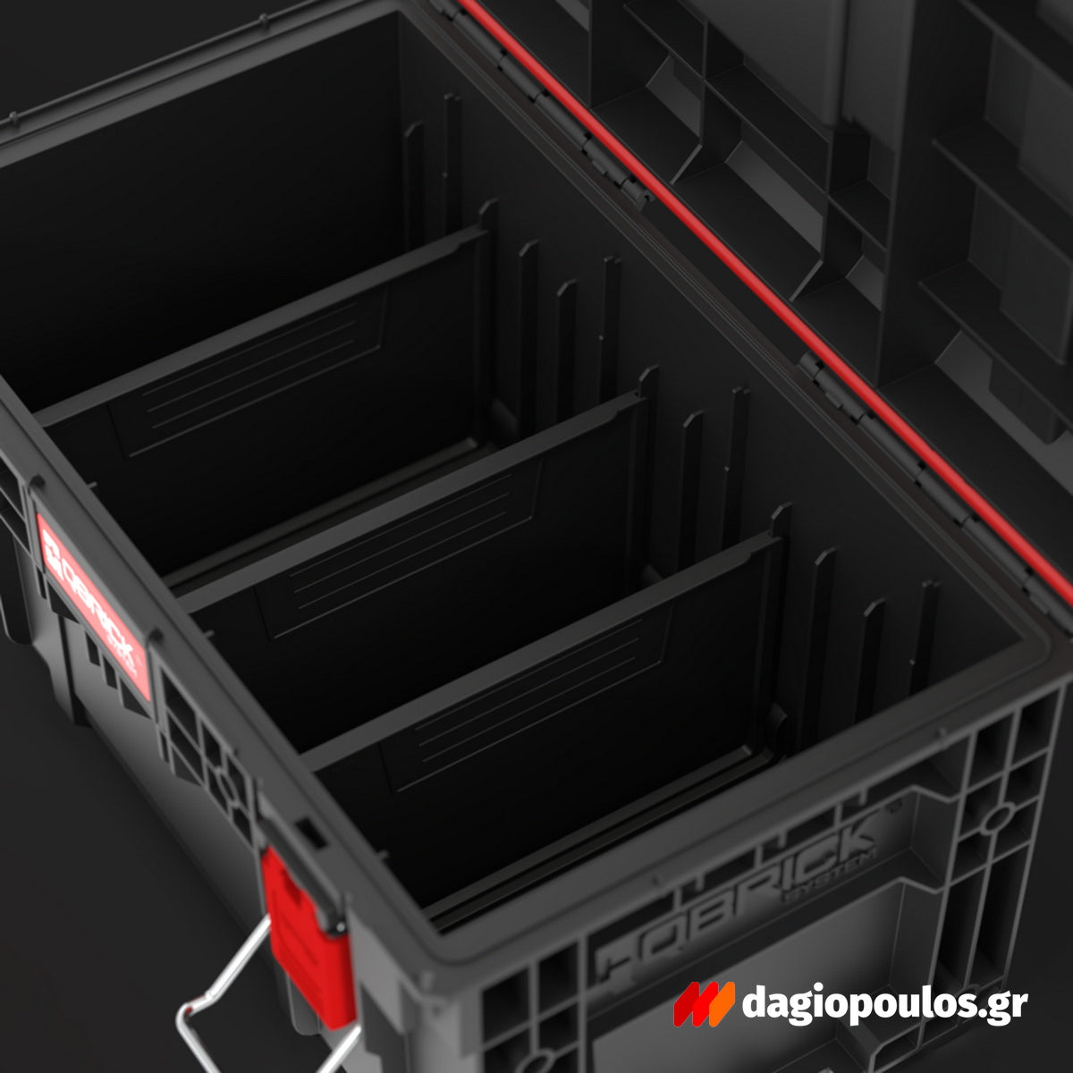 Qbrick System PRIME Toolbox 250 Vario Εργαλειοθήκη Κλειστή 21" 26Ltr