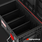 Qbrick System PRIME Toolbox 250 Vario Εργαλειοθήκη Κλειστή 21" 26Ltr