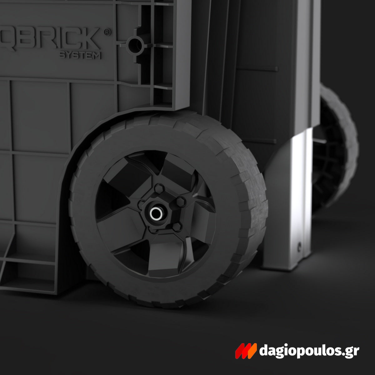 Qbrick System PRO Cart 2.0 5 σε 1 Εργαλειοθήκη Τροχήλατη Σετ 5 Τεμ