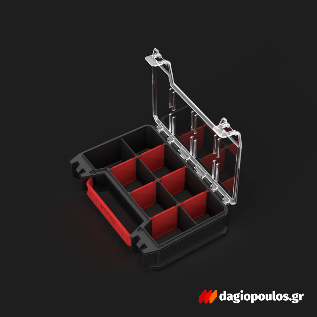 Qbrick System PRO Cart 2.0 5 σε 1 Εργαλειοθήκη Τροχήλατη Σετ 5 Τεμ