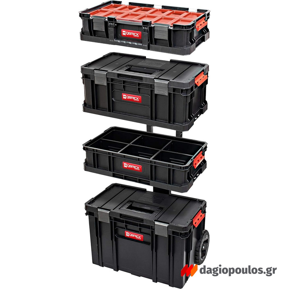 Qbrick System Two Cart 6 w 1 Εργαλειοθήκη Τροχήλατη Σετ 6 Τεμ