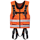 SIR Safety FD1134 Γιλέκο Με Ιμάντες Προστασίας Πτώσης FD1133+FD990226 Πορτοκαλί