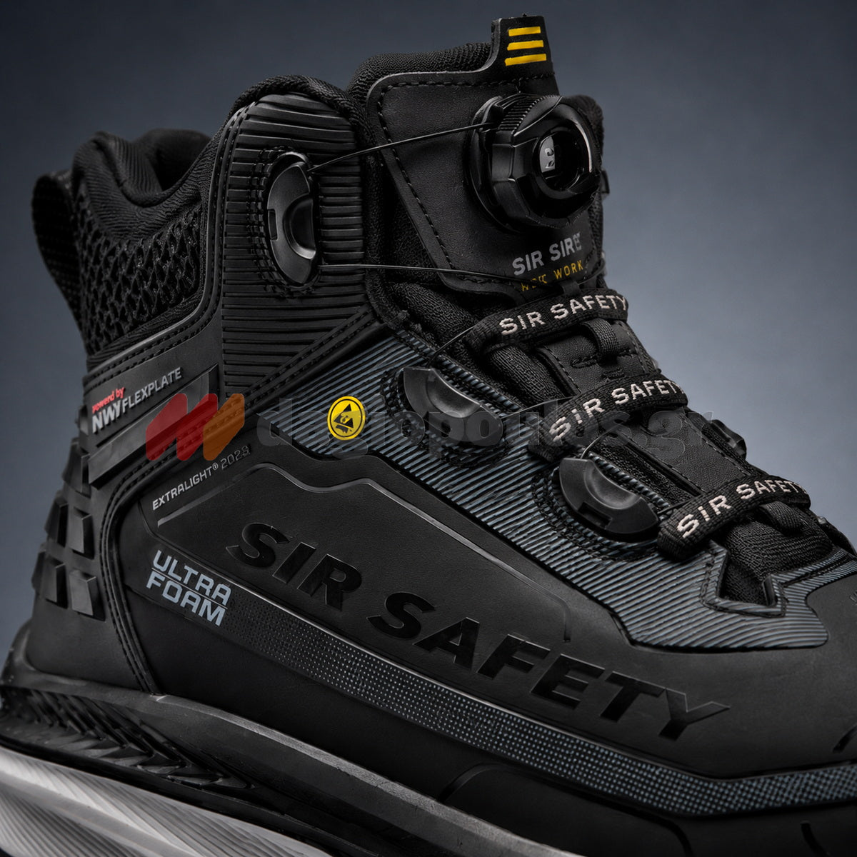SIR Safety Journey MB3230 S3S Παπούτσια Ημιμποτάκια Ασφαλείας Εργαζομένων Με ΜΗ Μεταλλική Προστασία