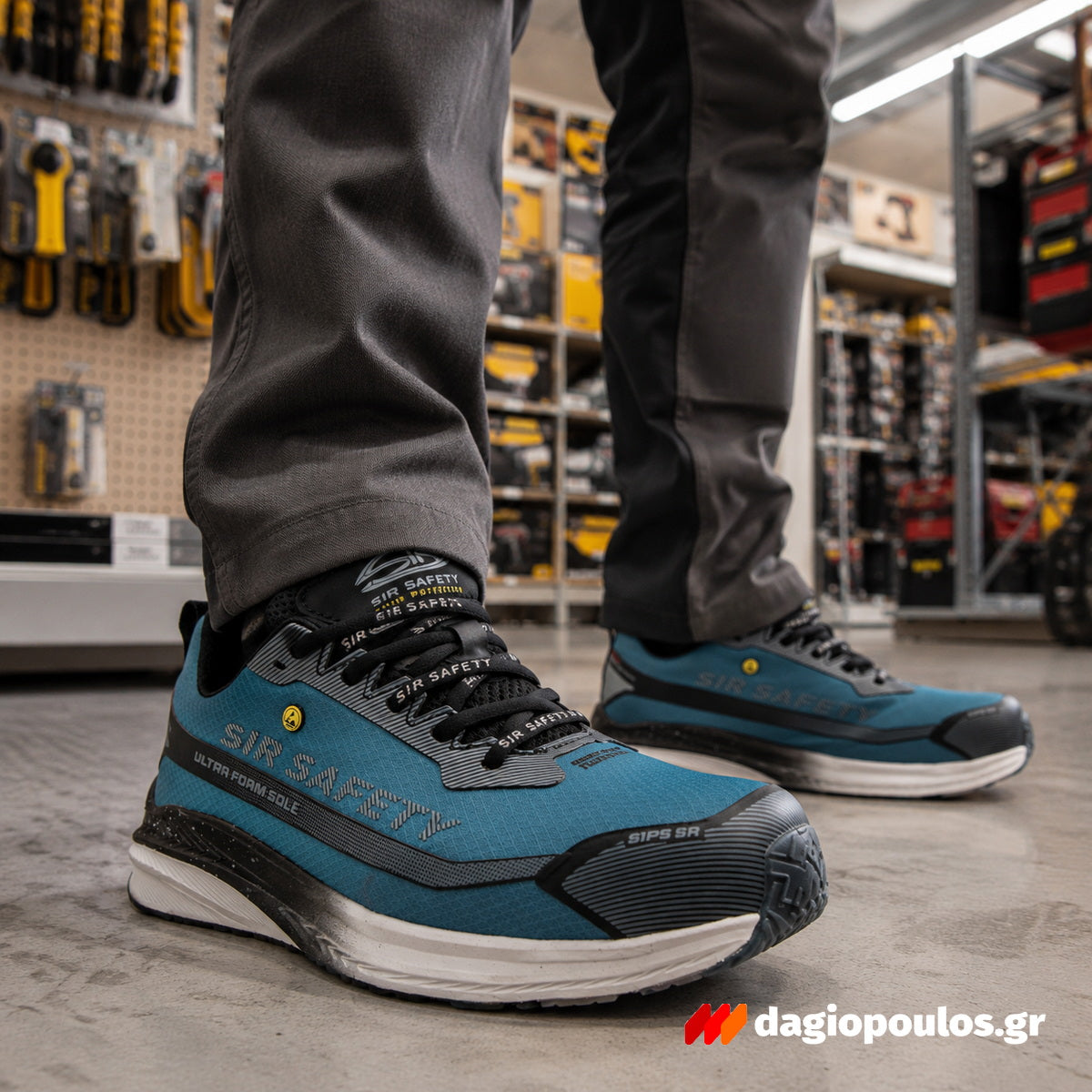 SIR Safety SPIRIT MB3212 S1PS Παπούτσια Ασφαλείας Εργαζομένων Χαμηλά Με ΜΗ ΜΕΤΑΛΛΙΚΗ Προστασία Ιταλίας