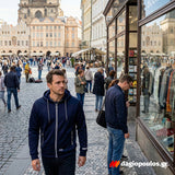 SIR Safety MC3159 Q5 BAT Hoodie Ζακέτα Με Κουκούλα ΜΠΛΕ ΣΚΟΥΡΟ