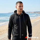 SIR Safety MC3159 Z9 BAT Hoodie Ζακέτα Με Κουκούλα ΜΑΥΡΗ