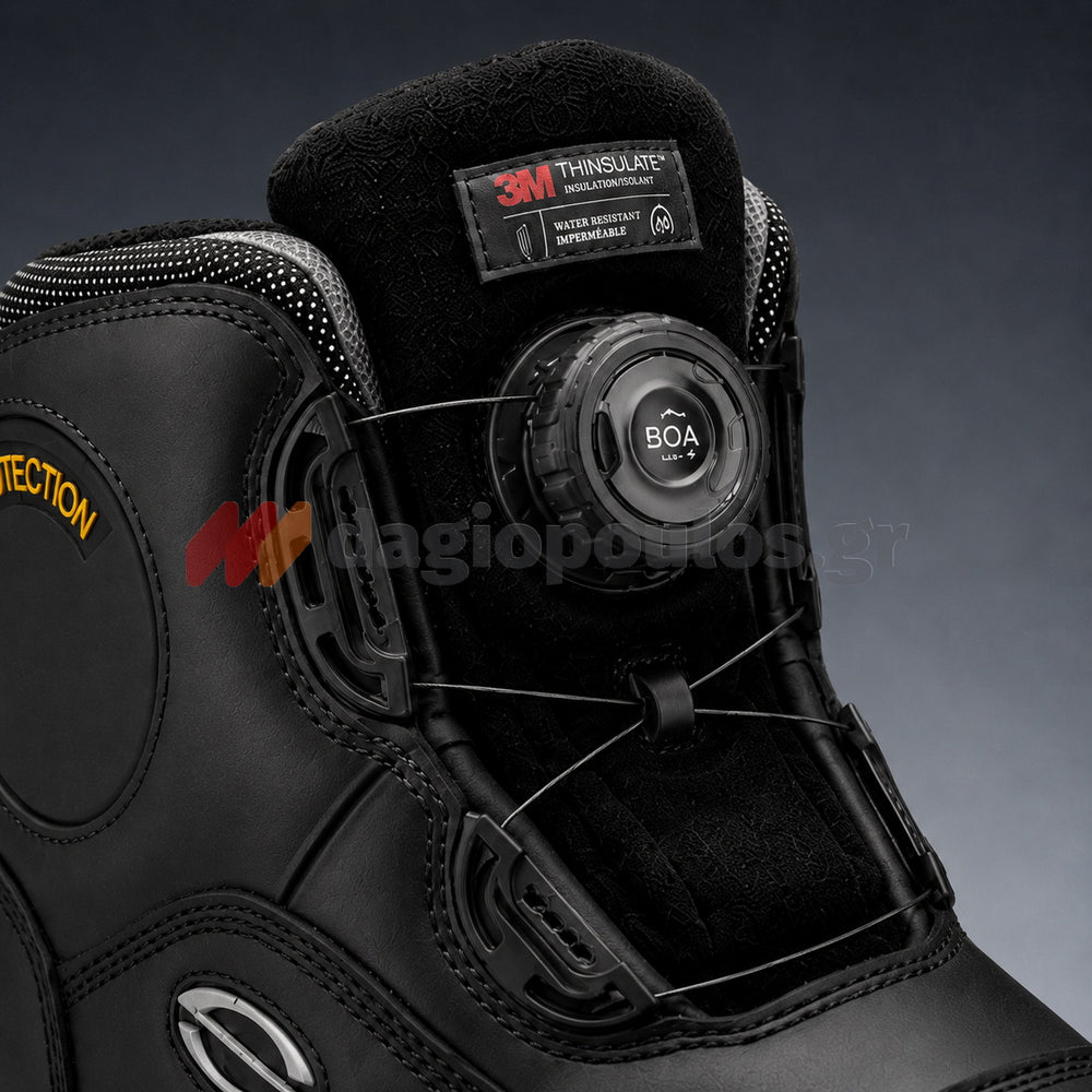 SIR Safety NORDIC STAR MB2323 S3 Παπούτσια Ημιμποτάκια Ασφαλείας Εργαζομένων Με ΜΗ Μεταλλική Προστασία