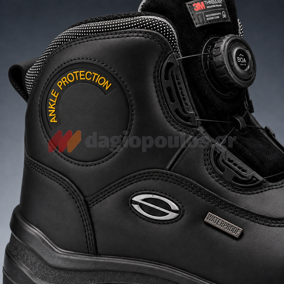 SIR Safety NORDIC STAR MB2323 S3 Παπούτσια Ημιμποτάκια Ασφαλείας Εργαζομένων Με ΜΗ Μεταλλική Προστασία