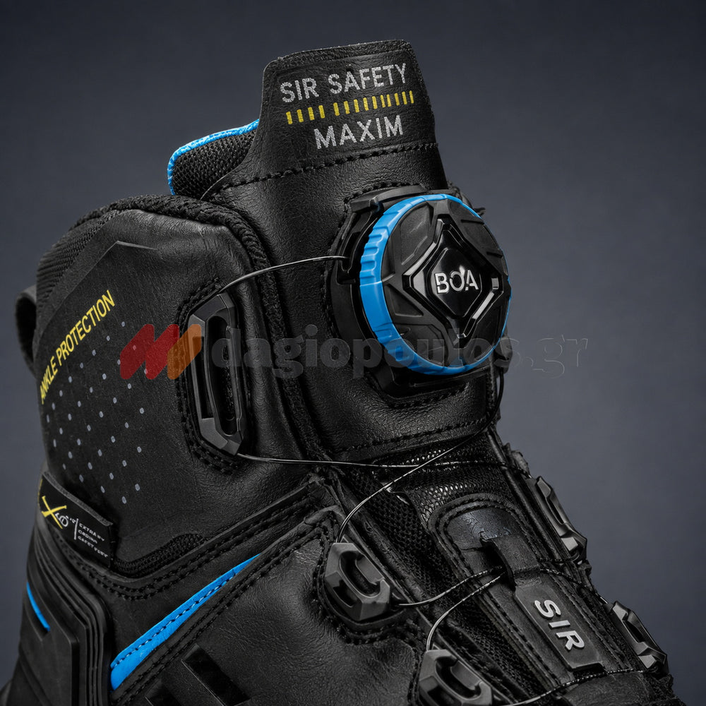 SIR Safety Nordisk MB3326 S7S Παπούτσια Ημιμποτάκια Ασφαλείας Εργαζομένων Ιταλίας Με ΜΗ Μεταλλική Προστασία