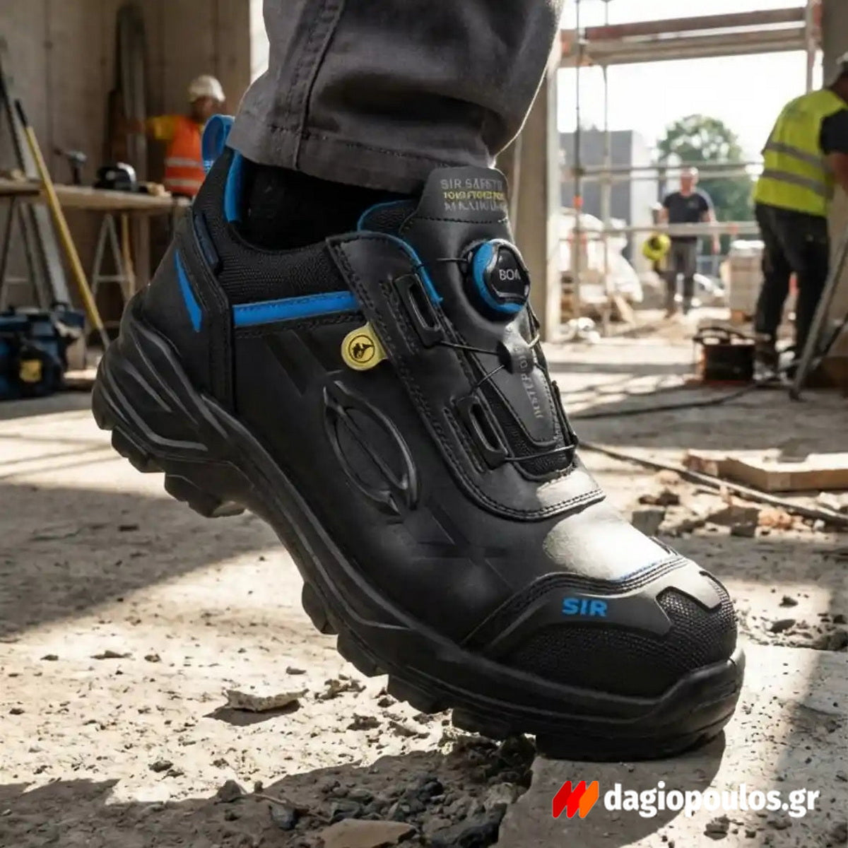 SIR Safety Smart MB3323 S7S SRC Παπούτσια Ασφαλείας Εργαζομένων Χαμηλά Με ΜΗ Μεταλλική Προστασία Ιταλίας